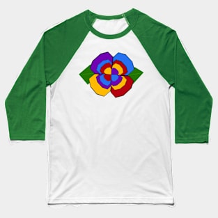 Mechanical flower Baseball T-Shirt